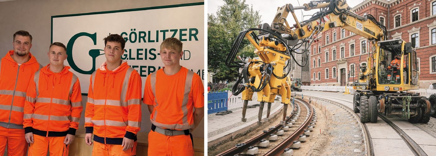 Headerbild von Görlitzer Gleis- und Tiefbau GmbH