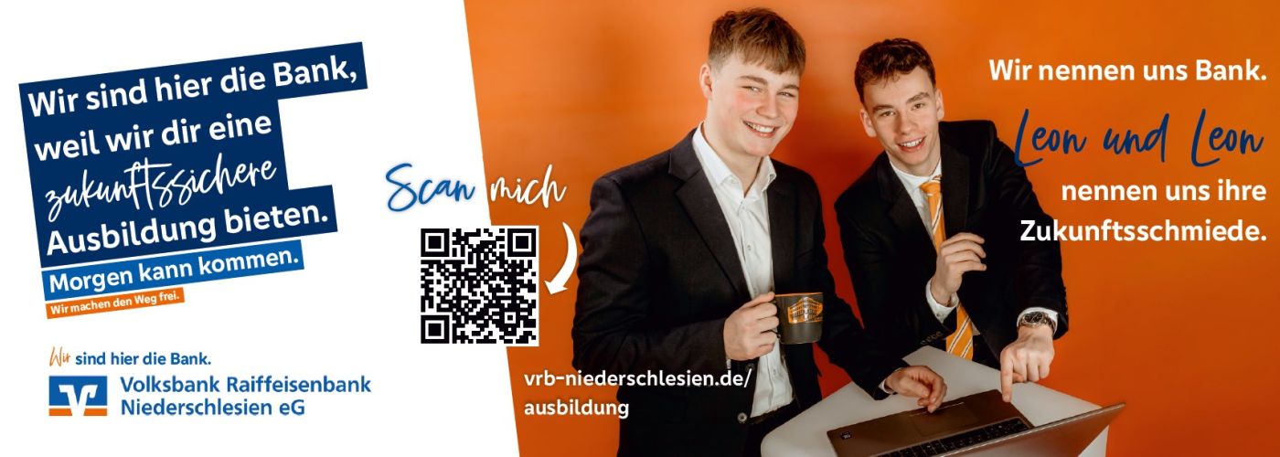 Headerbild von Volksbank Raiffeisenbank Niederschlesien eG