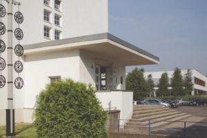 Außenansicht Schulgebäude Berufliches Schulzentrum Zittau